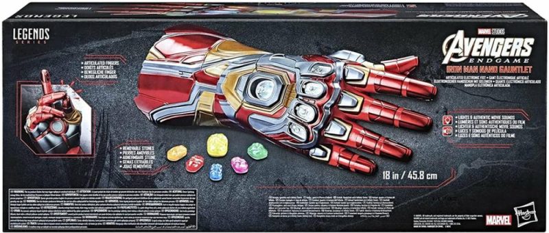 Marvel Legends Series Iron Man Nano Gauntlet Articulated Electronic Fis  |  Pretend Play Pretend Play Pretend Play