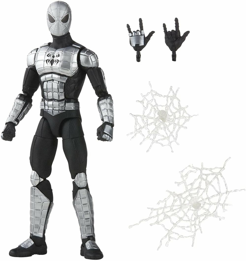 Marvel Legends Series Spider-Man 15 Cm Spider-Armor Mk I Action Figure Toy, Incl  |  Action Figures Action Figures Action Figures