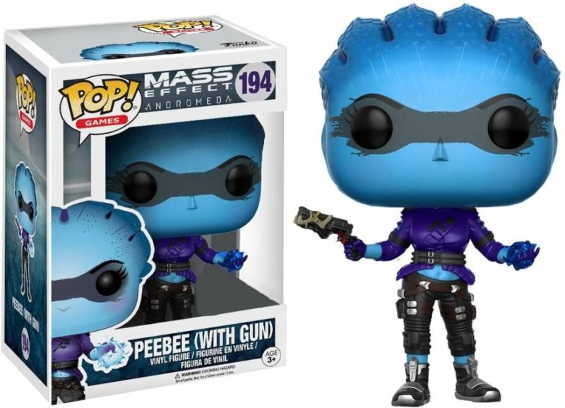 Mass Effect: Andromeda Peebee (With Gun) Exclusive  13717 Vinyl #194  |  Play Figures & Vehicles Play Figures & Vehicles Play Figures & Vehicles