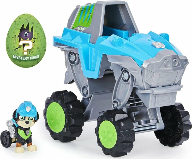 Paw Patrol Dino Rescue Rex’s Transforming Vehicle With Mystery Dinosaur Figure  |  Play Figures & Vehicles Play Figures & Vehicles Play Figures & Vehicles