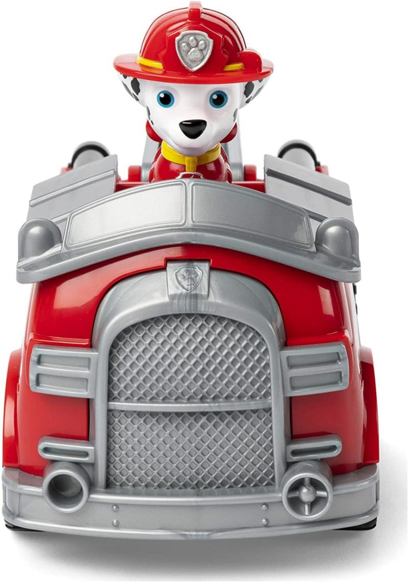 Paw Patrol, Marshall’s Fire Engine Vehicle With Collectible Figure, For Kids Age  |  Play Figures & Vehicles Play Figures & Vehicles Play Figures & Vehicles