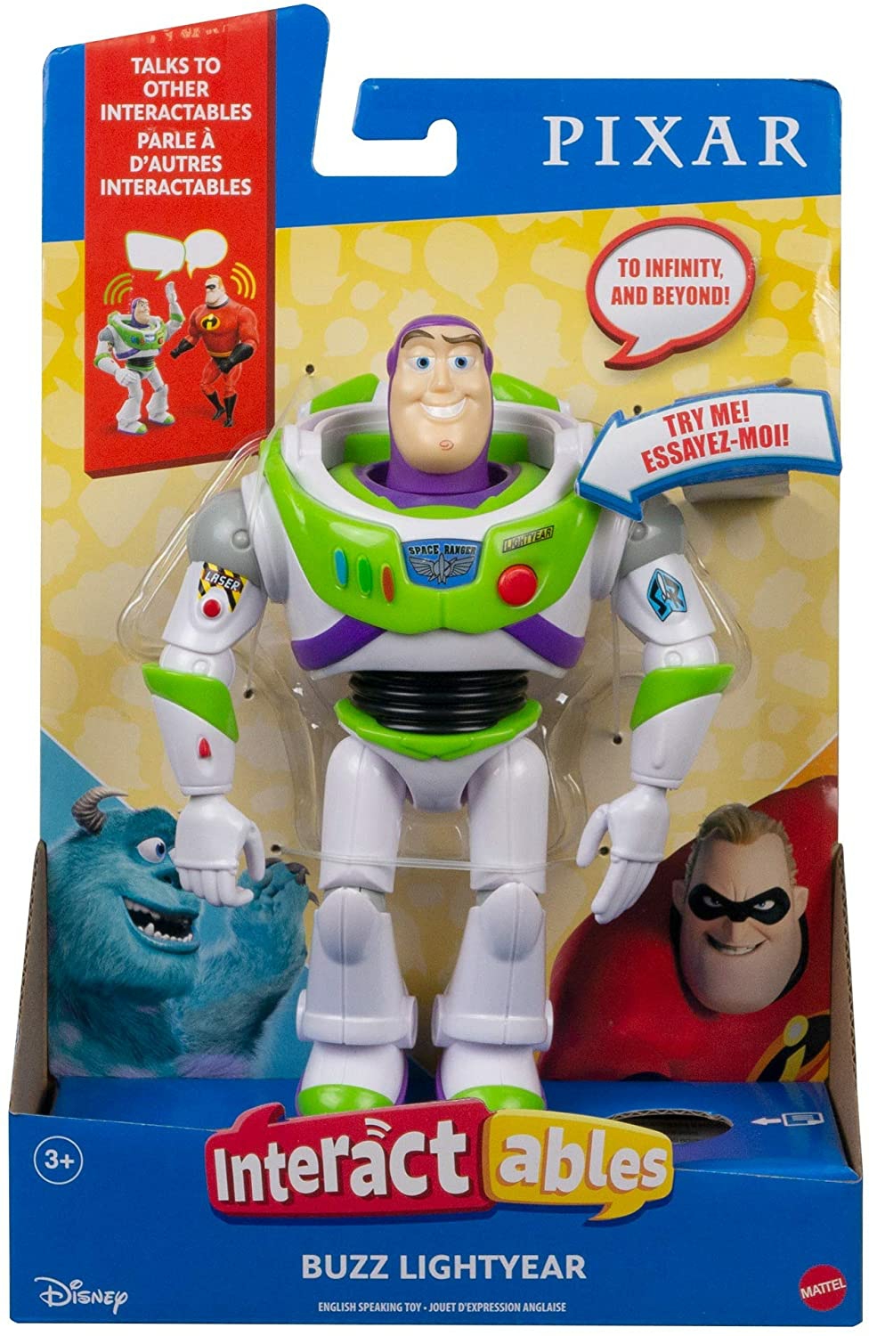 Pixar Interactables Buzz Lightyear Talking Action Figure  |  Play Figures & Vehicles Play Figures & Vehicles Play Figures & Vehicles