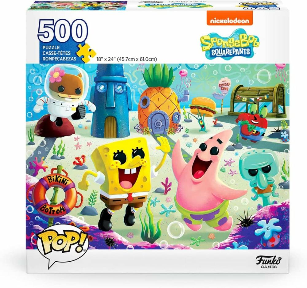 Puzzles – Spongebob Squarepants (500 Pieces)  |  Puzzles Puzzles Puzzles