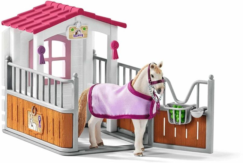 Schleich 42368 Horse Stall With Lusitano Mare Figure Set  |  Play Figures & Vehicles Play Figures & Vehicles Play Figures & Vehicles