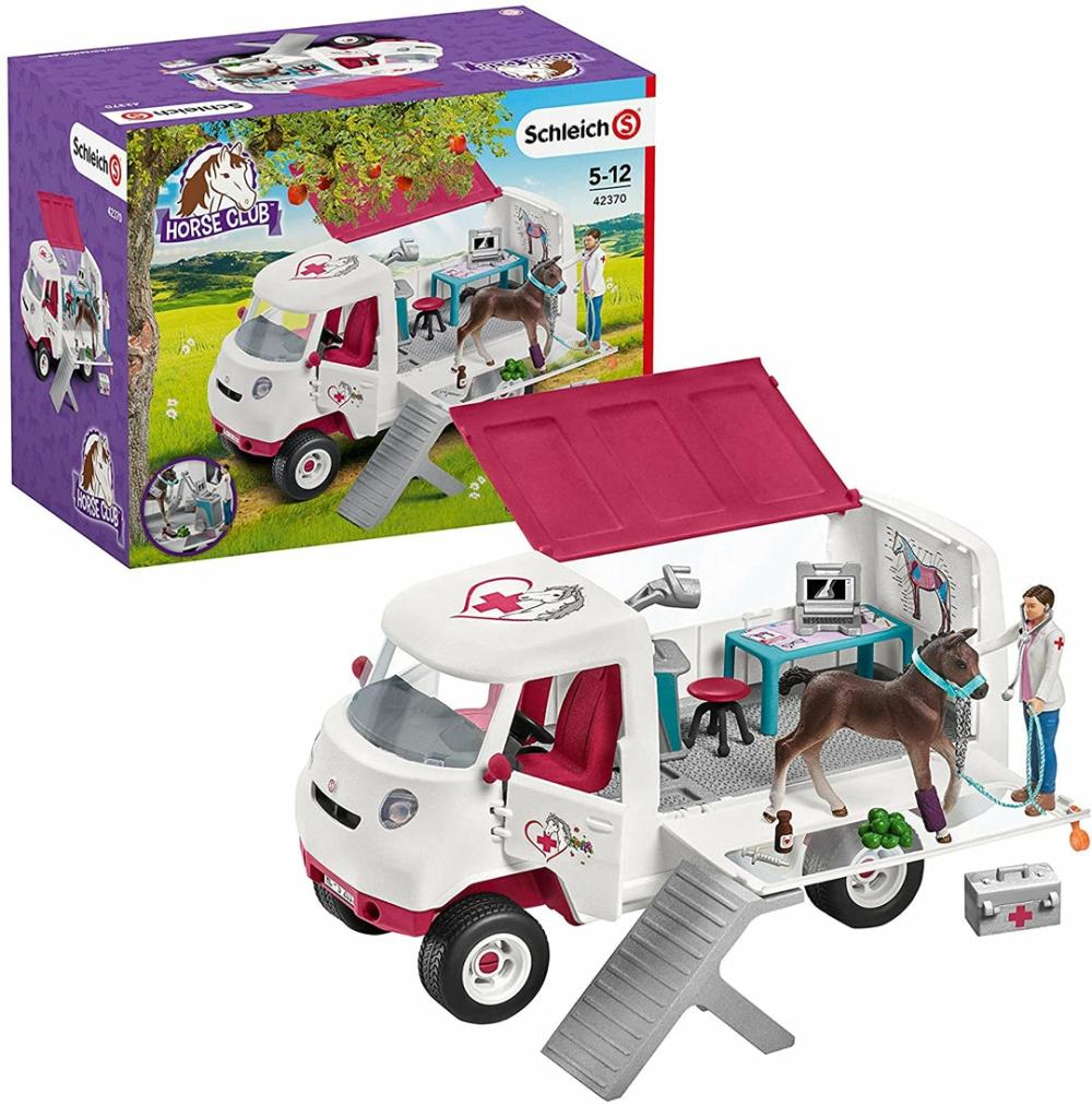 Schleich 42370 Mobile Vet Toy  |  Play Figures & Vehicles Play Figures & Vehicles Play Figures & Vehicles