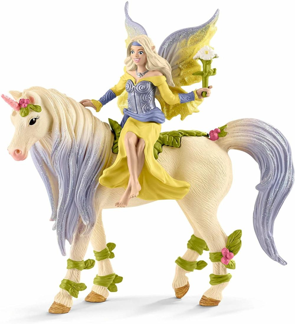 Schleich Bayala 70565 Fairy Sera With Blossom Unicorn  |  Play Figures & Vehicles Play Figures & Vehicles Play Figures & Vehicles