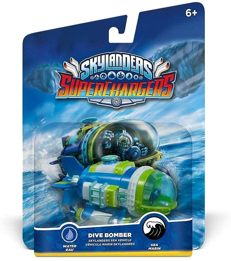 Skylanders Superchargers Vehicle Dive Bomber (Ps4/Xbox One/Xbox 360/Nintendo Wii/Nintendo Wii U/Nintendo 3Ds)  |  Playsets & Building Playsets & Building Playsets & Building