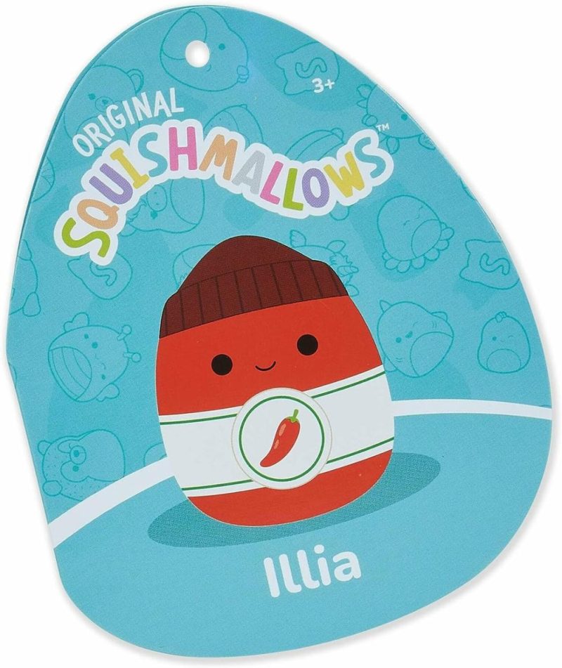 Sqcr04132 12" Illia-Sriracha  |  Plushes And Soft Toys Plushes And Soft Toys Plushes And Soft Toys