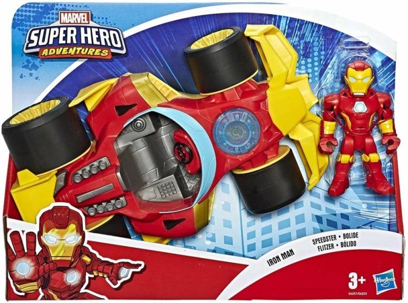 Super Hero Adventures Iron Man Deluxe Vehicle  |  Play Figures & Vehicles Play Figures & Vehicles Play Figures & Vehicles