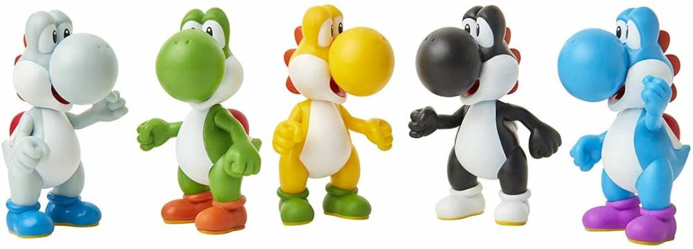 Super Mario Yoshi Multi Pack Exclusive 2.5-Inch Mini Figure 5-Pack  |  Play Figures & Vehicles Play Figures & Vehicles Play Figures & Vehicles