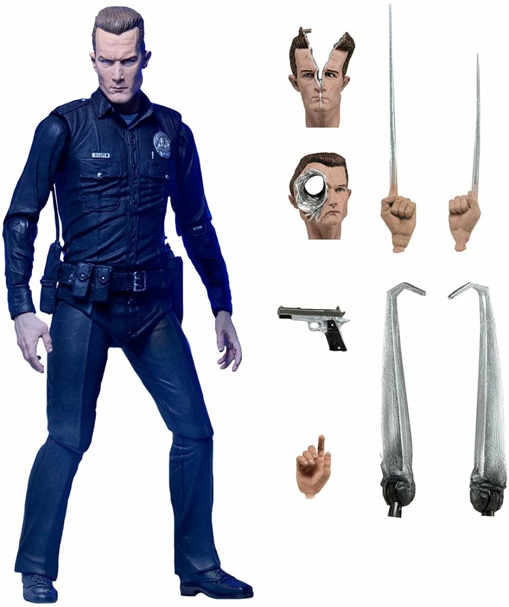 Terminator 2 51909 7Inch Ultimate T1000 Figure  |  Action Figures Action Figures Action Figures