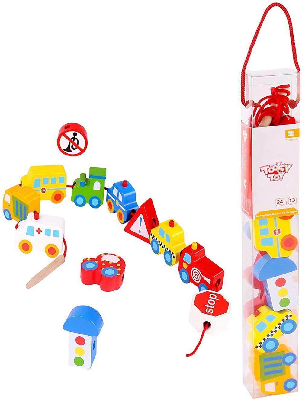 Tk15133 Lacing Transportation, Multi Colour, 31 X 4 X 4 Cm  |  Playsets & Building Playsets & Building Playsets & Building