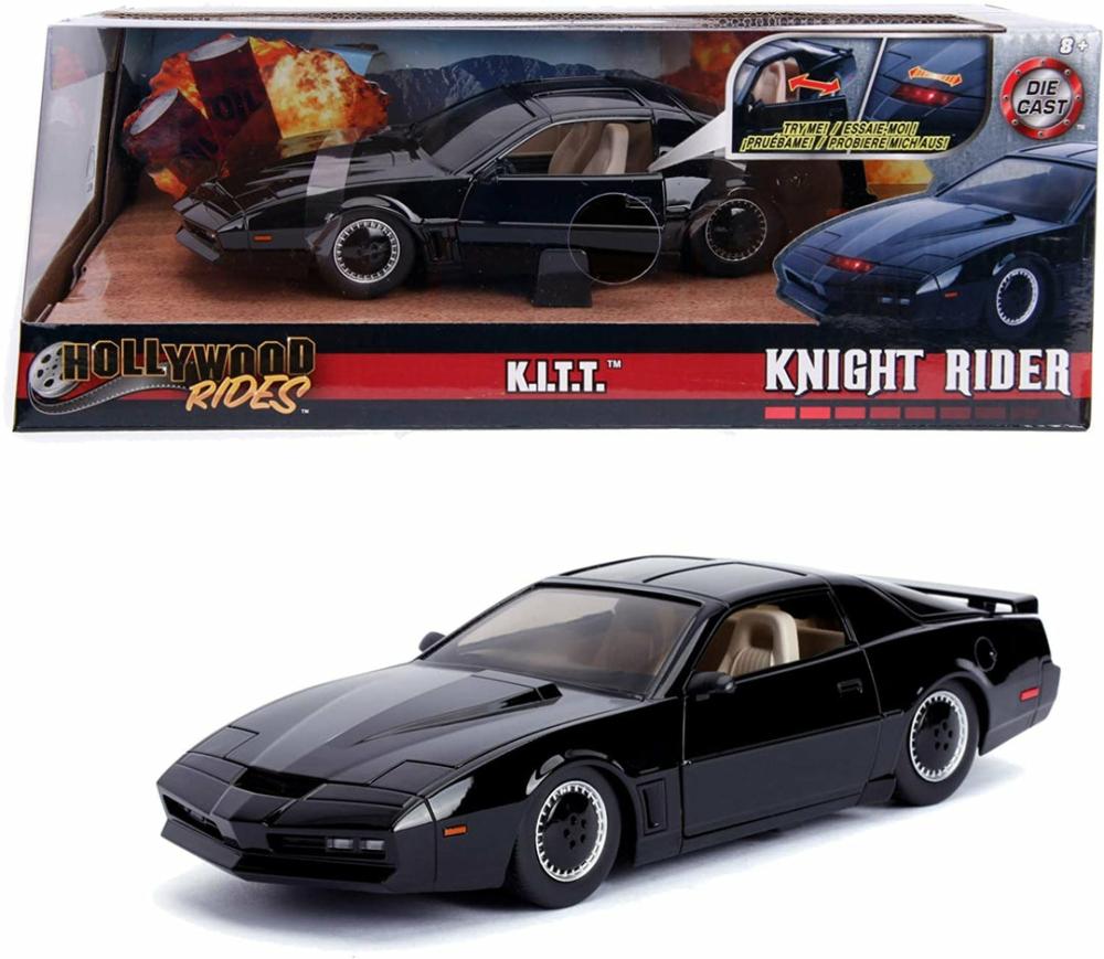 Toys 253255000 Kitt Coche Fantastico Metal 1:24 Con Luces Knight Rider-1982  |  Playsets & Building Playsets & Building Playsets & Building