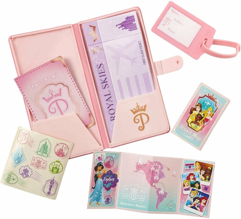 Travel Suitcase Play Set For Girls With Luggage Tag By Style Col  |  Playsets & Building Playsets & Building Playsets & Building