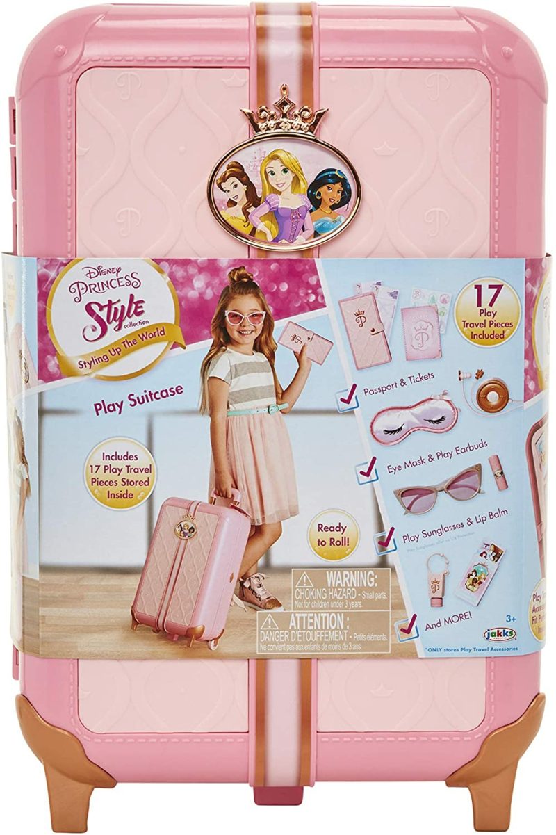 Travel Suitcase Play Set For Girls With Luggage Tag By Style Col  |  Playsets & Building Playsets & Building Playsets & Building