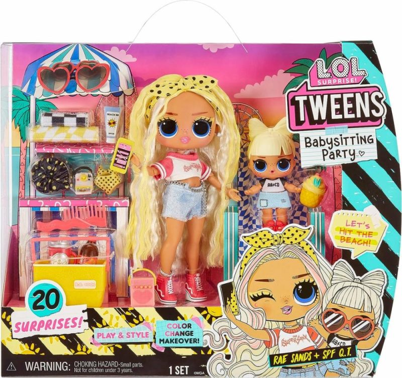 Tweens Babysitting Party With Rae Sands & Spf Q.T.  |  Dolls & Accessories Dolls & Accessories Dolls & Accessories