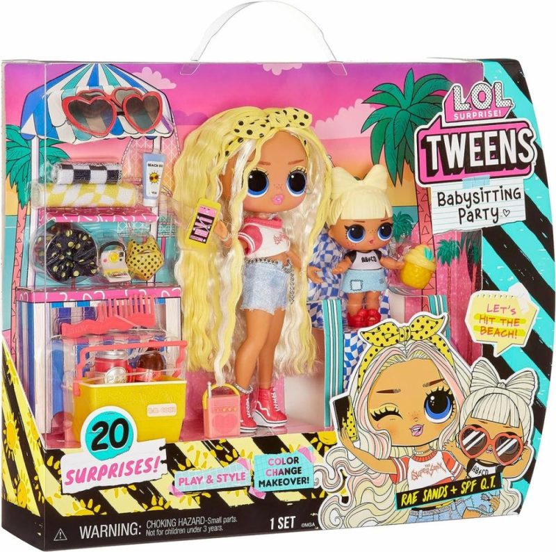 Tweens Babysitting Party With Rae Sands & Spf Q.T.  |  Dolls & Accessories Dolls & Accessories Dolls & Accessories