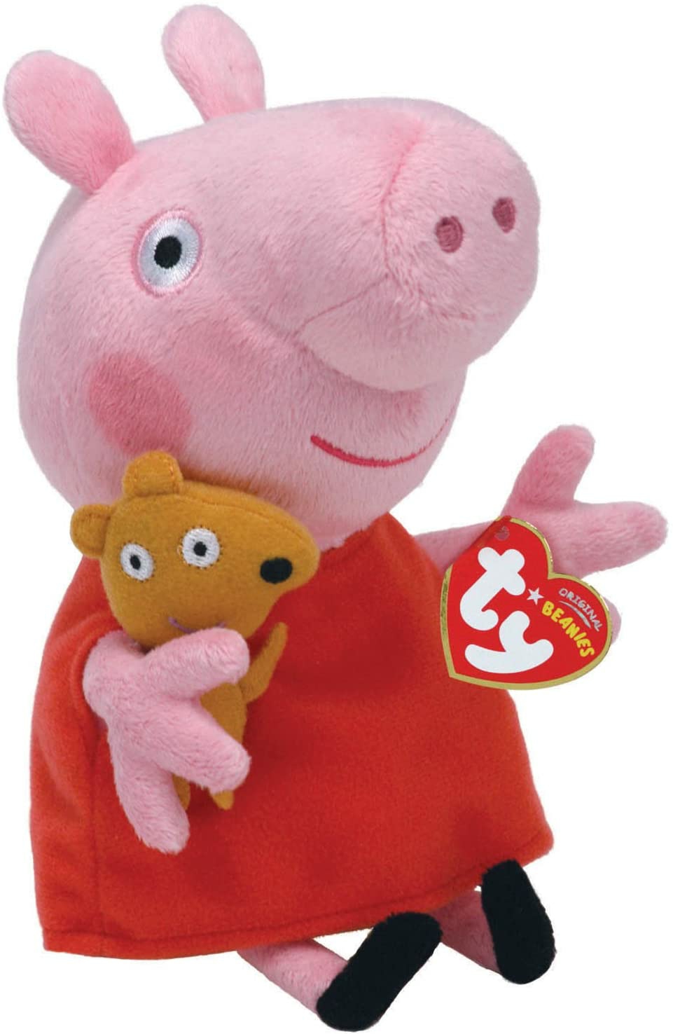 Ty Uk Peppa Pig Beanie 6"  |  Plushes And Soft Toys Plushes And Soft Toys Plushes And Soft Toys