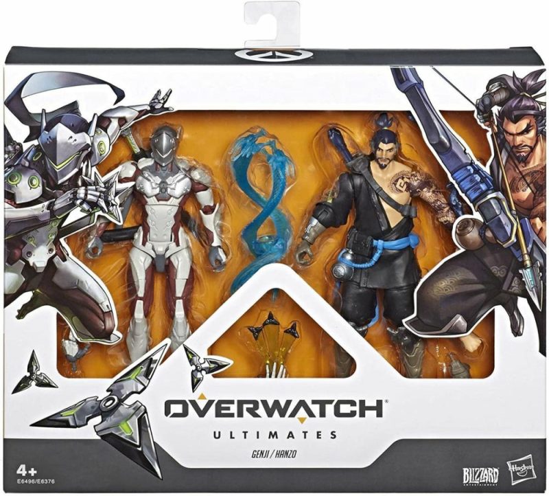 Ultimates Series Hanzo And Genji Dual Pack 6 Inch Scale Collectible  |  Play Figures & Vehicles Play Figures & Vehicles Play Figures & Vehicles