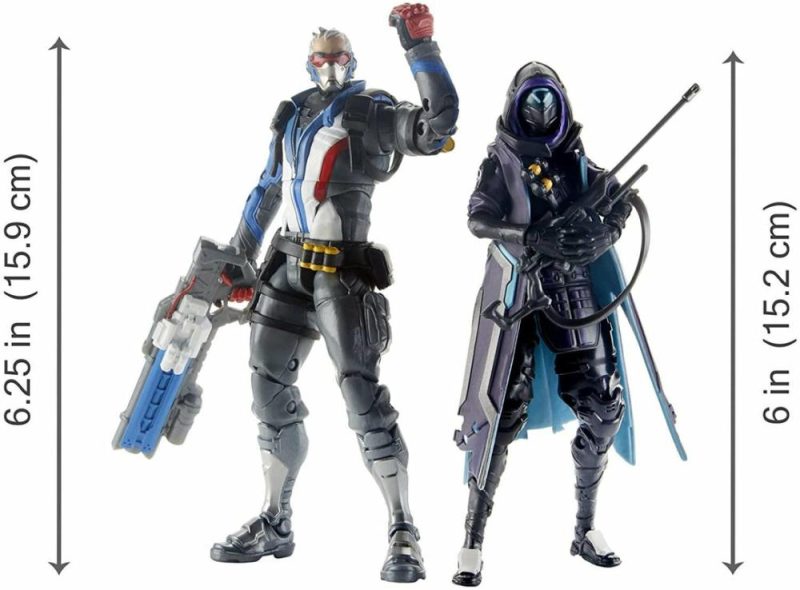 Ultimates Series Soldier 76 Und Shrike (Ana) Skin Doppel Pack 15 Cm  |  Play Figures & Vehicles Play Figures & Vehicles Play Figures & Vehicles