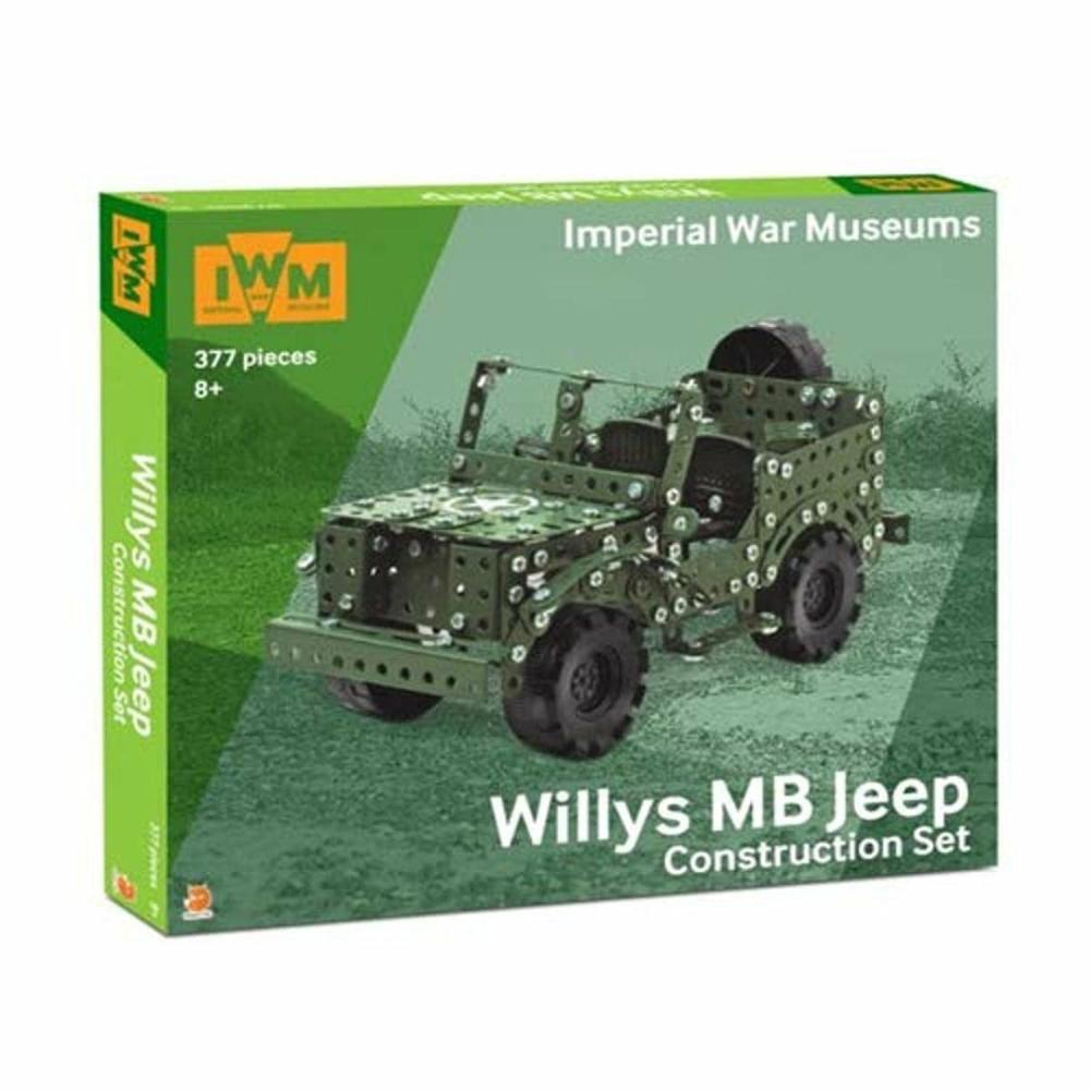 Willys Fox025.Uk.Cs Imperial War Museums Mb Jeep Construction Set  |  Playsets & Building Playsets & Building Playsets & Building