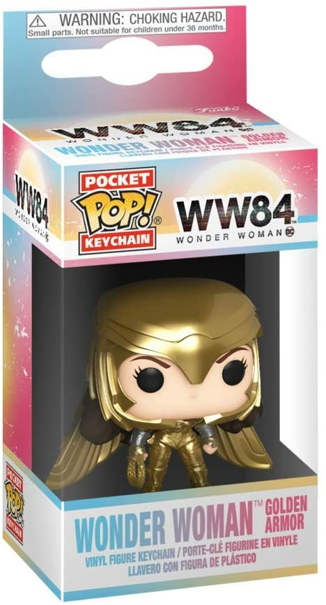 Ww 84 Wonder Woman Wonder Woman Golden Armor  46697 Pocket Pop!  |  Play Figures & Vehicles Play Figures & Vehicles Play Figures & Vehicles