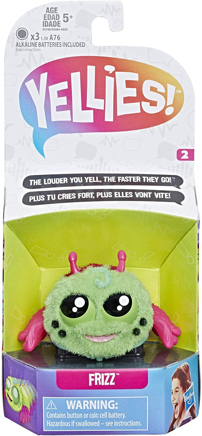 Yellies! Frizz Voice-Activated Spider Pet Ages 5 & Up  |  Plushes And Soft Toys Plushes And Soft Toys Plushes And Soft Toys