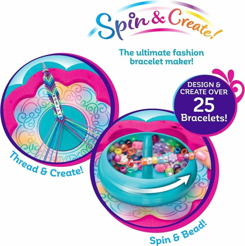 Shimmer And Sparkle 17339 Shimmer N Sparkle 2 In 1 Spin Make Your Own Beaded And  |  Arts & Crafts Arts & Crafts Arts & Crafts