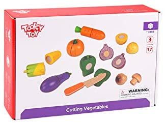 Ty895 Legumes Assorted Wooden Vegetables, Multicolored  |  Playsets & Building Playsets & Building Playsets & Building