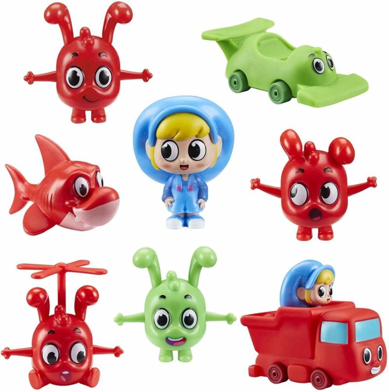 07542 Mega Morphle Figure And Vehicle Pack, Red  |  Playsets & Building Playsets & Building Playsets & Building