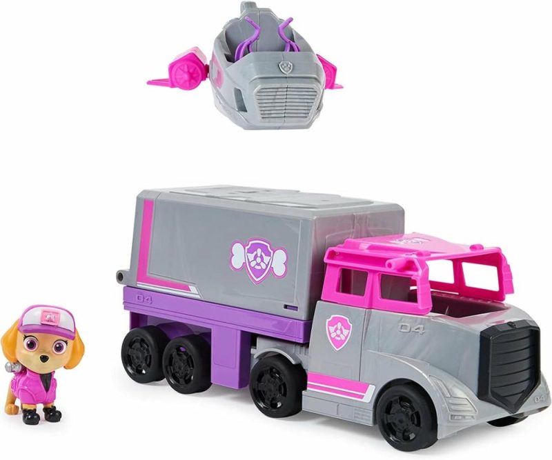 Big Truck Pups Skye Transforming Toy Truck With Collectible Action Figure  |  Playsets & Building Playsets & Building Playsets & Building