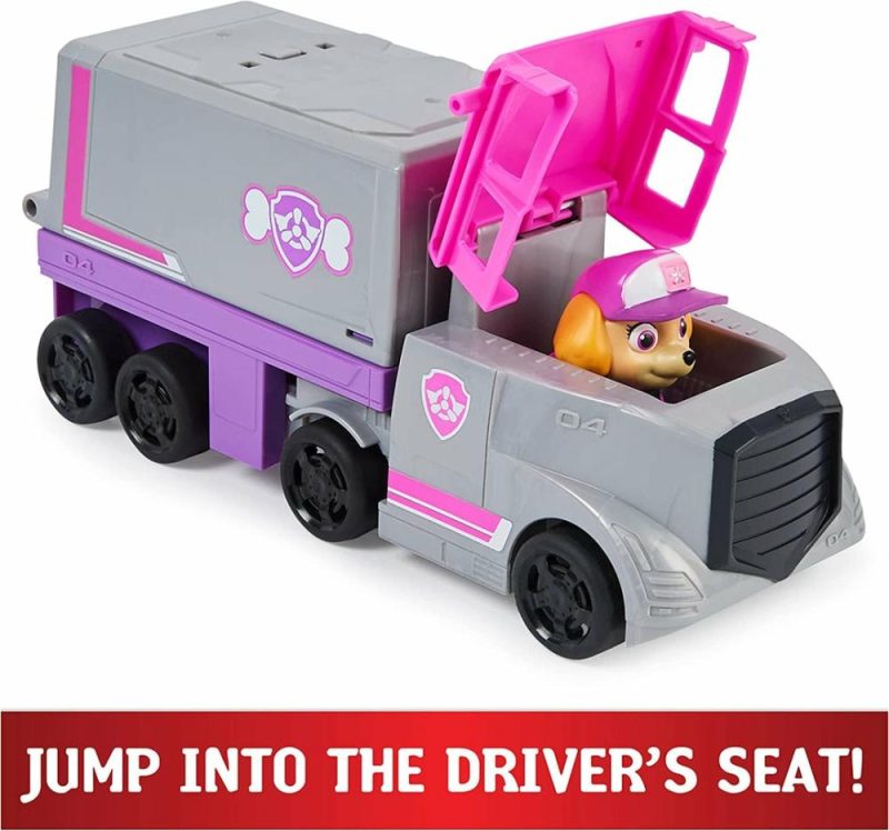 Big Truck Pups Skye Transforming Toy Truck With Collectible Action Figure  |  Playsets & Building Playsets & Building Playsets & Building