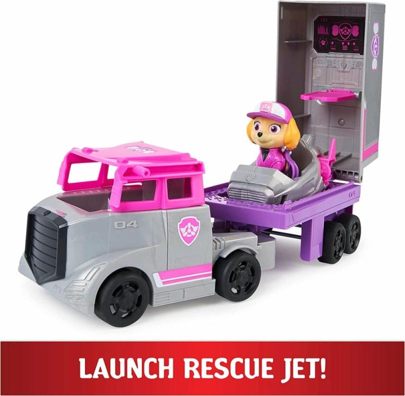 Big Truck Pups Skye Transforming Toy Truck With Collectible Action Figure  |  Playsets & Building Playsets & Building Playsets & Building