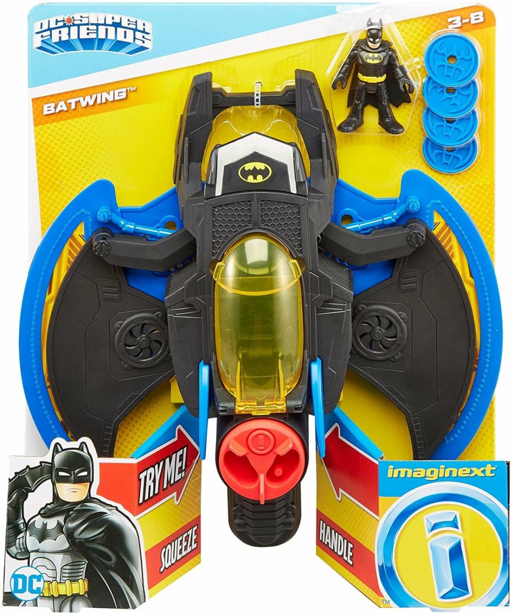 Gkj22 Dc Super Friends Batwing  |  Play Figures & Vehicles Play Figures & Vehicles Play Figures & Vehicles