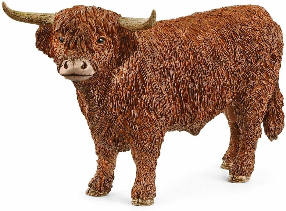 Schleich 13919 Farm World Highland Bull  |  Play Figures & Vehicles Play Figures & Vehicles Play Figures & Vehicles