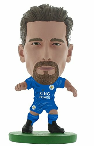 Soccerstarz Soc1305 Leicester Adrien Silva-Home Kit (Classic) /Figures, Green  |  Play Figures & Vehicles Play Figures & Vehicles Play Figures & Vehicles