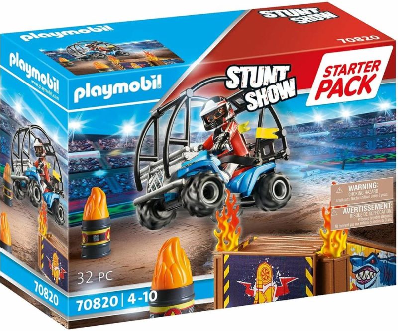 Stuntshow 70820 Starter Pack Stuntshow Quad With Fire Ramp, Toy For Ch  |  Play Figures & Vehicles Play Figures & Vehicles Play Figures & Vehicles