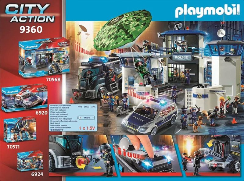 City Action 9360 Swat Truck With Light And Sound Effects For Children  |  Play Figures & Vehicles Play Figures & Vehicles Play Figures & Vehicles