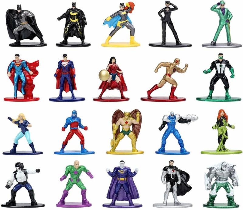 Dc Comics 20 Die-Cast Figure Pack Wave 4  |  Play Figures & Vehicles Play Figures & Vehicles Play Figures & Vehicles